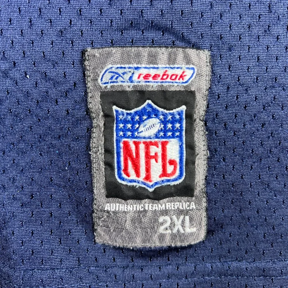 Y2K Reebok Tennessee Titans Jevon Kearse Football Jersey Extra Extra Large Blue - Picture 2 of 15